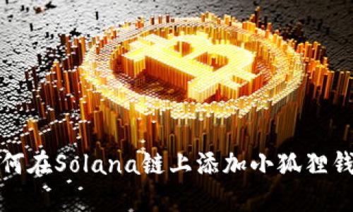 如何在Solana链上添加小狐狸钱包
