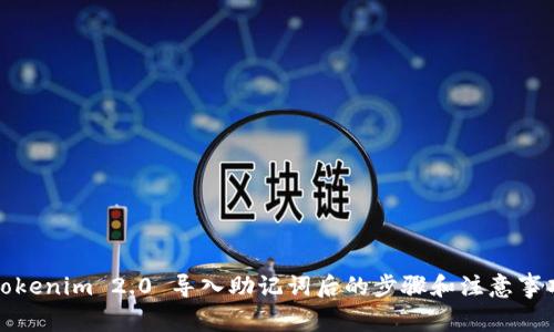 Tokenim 2.0 导入助记词后的步骤和注意事项