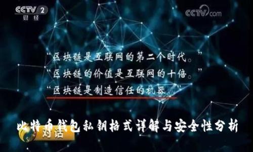 比特币钱包私钥格式详解与安全性分析