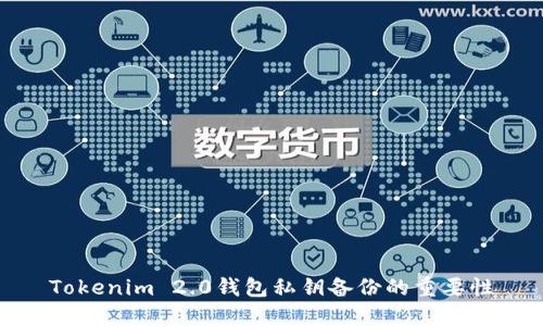 Tokenim 2.0钱包私钥备份的重要性