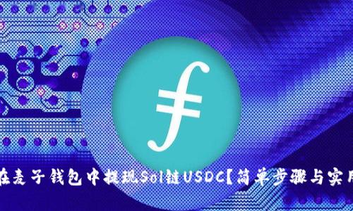如何在麦子钱包中提现Sol链USDC？简单步骤与实用技巧