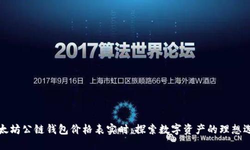 以太坊公链钱包价格表实时：探索数字资产的理想选择